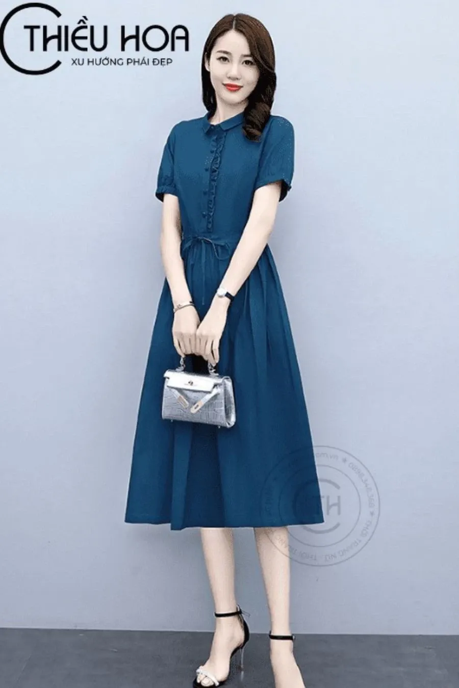Set công sở nữ tính áo kết hợp chân váy xếp ly S1617 - Váy đầm công sở Tadi  | Shopee Việt Nam