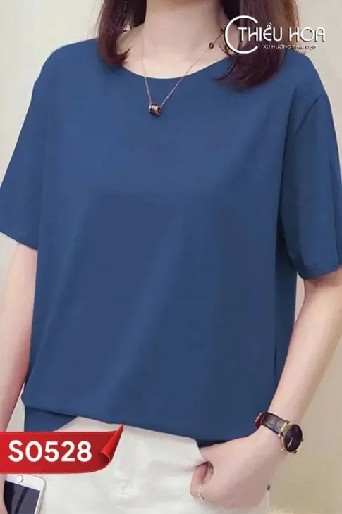 Áo thun ngắn tay cao cấp AN3S0528 - Áo Trung Niên Thiều Hoa