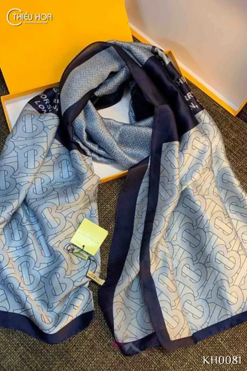 Khăn lụa dài cao cấp KH0081 - Khăn Choàng Thiều Hoa