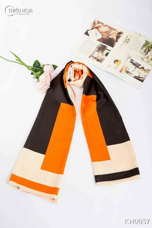 Khăn lụa dài cao cấp KH0037