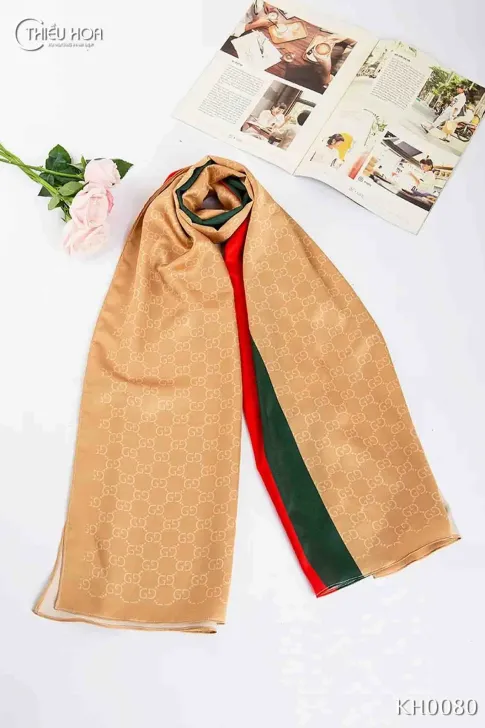 Khăn Lụa Dài KH0080 - Khăn Choàng Thiều Hoa