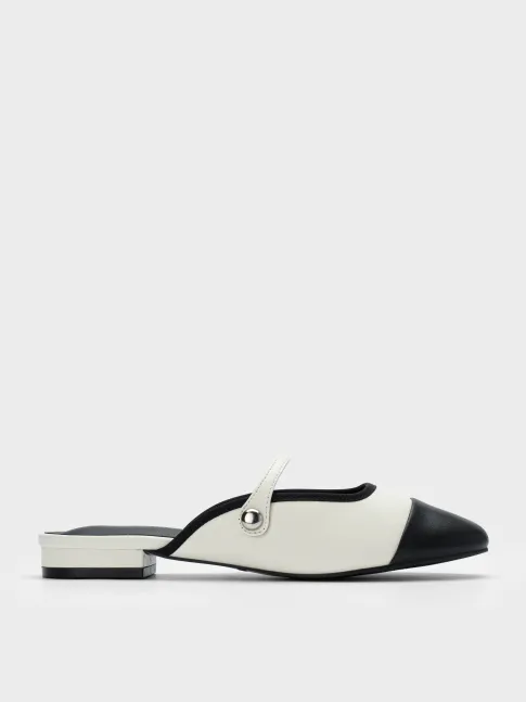 Giày Bệt Da Microfiber Satin 1.5cm GC5B0109 - LaCamie