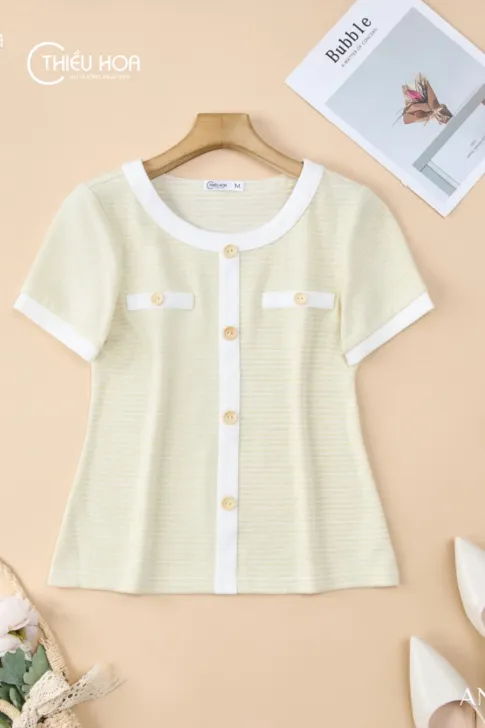 Áo thun trung niên cotton AN5X0834 – Thiết kế độc quyền, tôn dáng gọn gàng