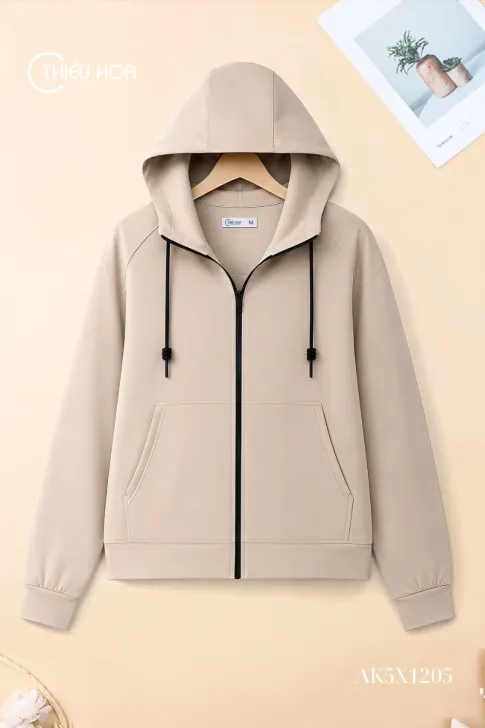 Áo khoác thun cotton AK5X1205 trẻ trung, năng động