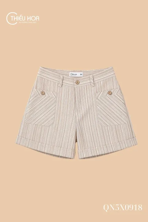 Quần Đùi Cotton Sọc QN5X0918 - Phong Cách Năng Động