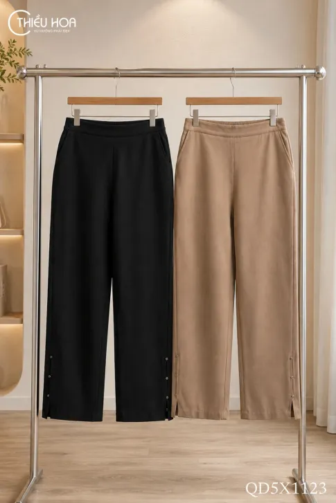 Quần dài trung niên kaki xược QD5X1123 - Đứng dáng, che khuyết điểm hoàn hảo