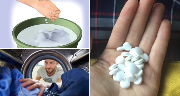 Thuốc aspirin - phương pháp tẩy trắng thân thiện với môi trường.