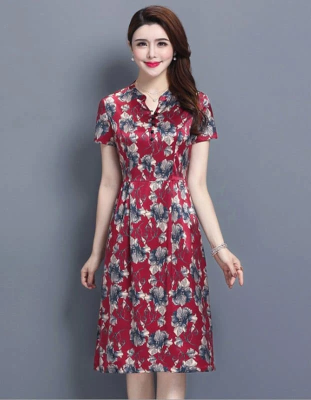 Đầm hoa giúp bạn tự tin