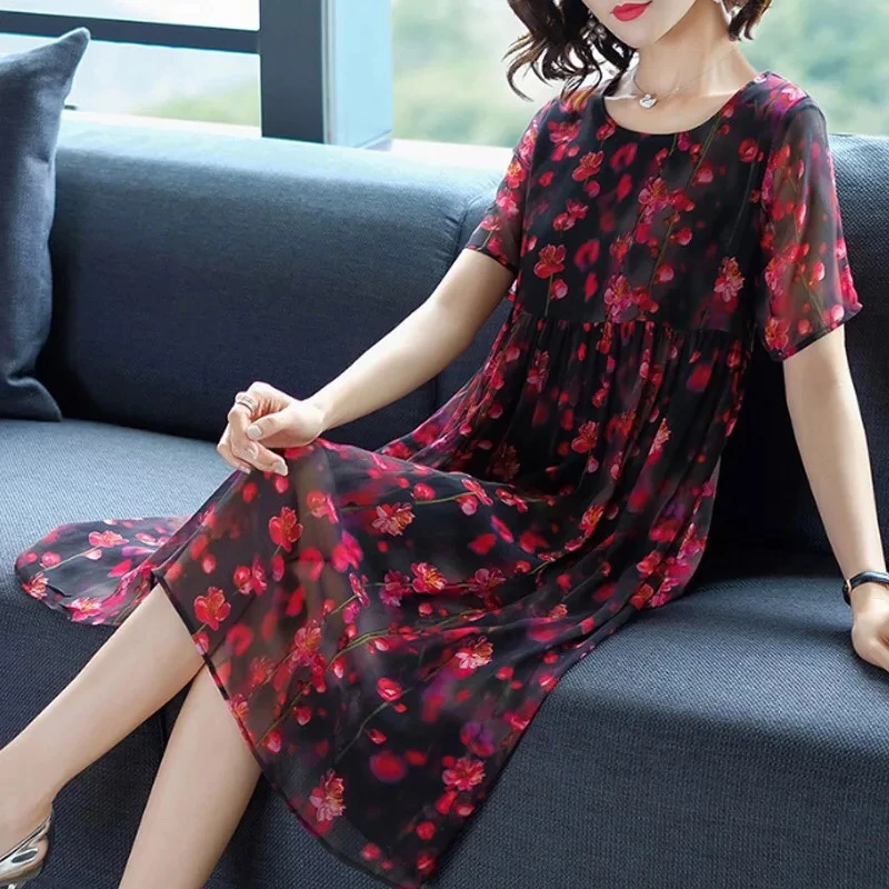 Váy đẹp làm từ chất liệu Voan cho mọi quý cô yêu thích sự thanh lịch