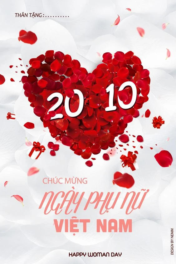 Hãy dành những lời chúc 20/10 thân yêu gửi đến những người phụ nữ của bạn