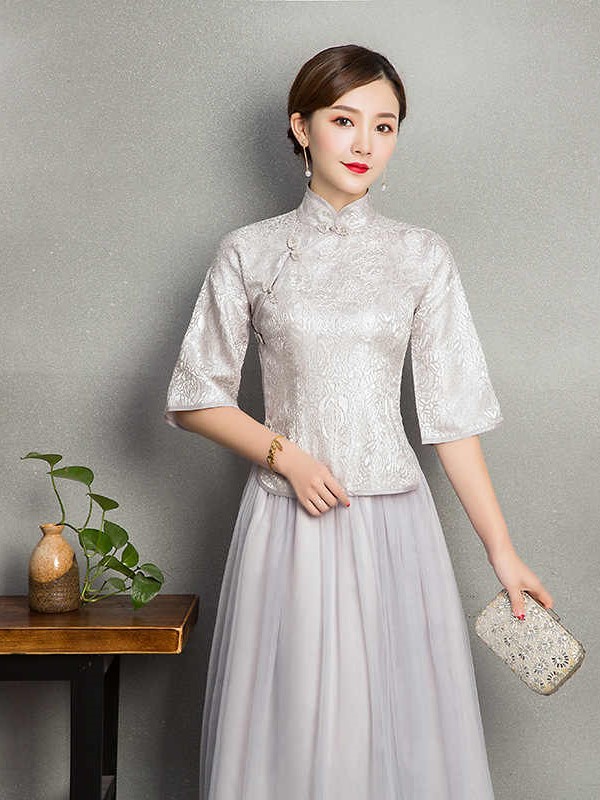 váy sườn xám cách điệu