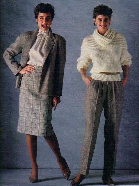 Thời trang công sở thập niên 80