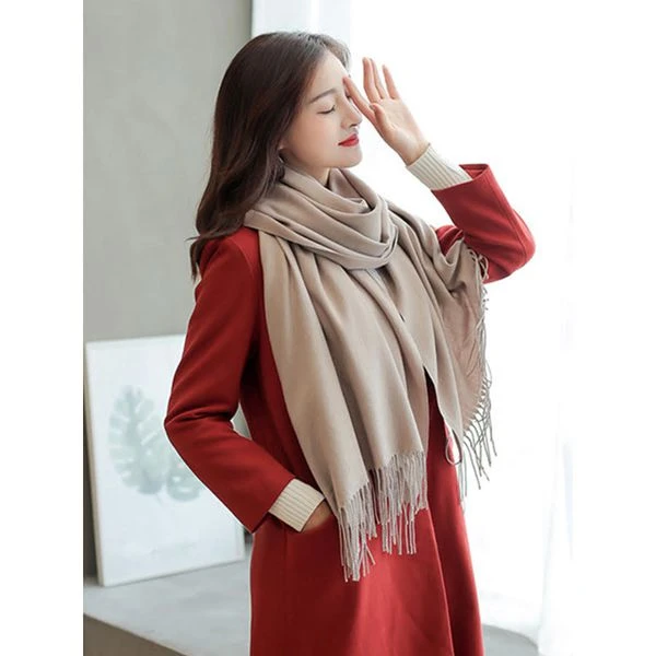 Khăn Quàng Cổ Cashmere Trơn CA417