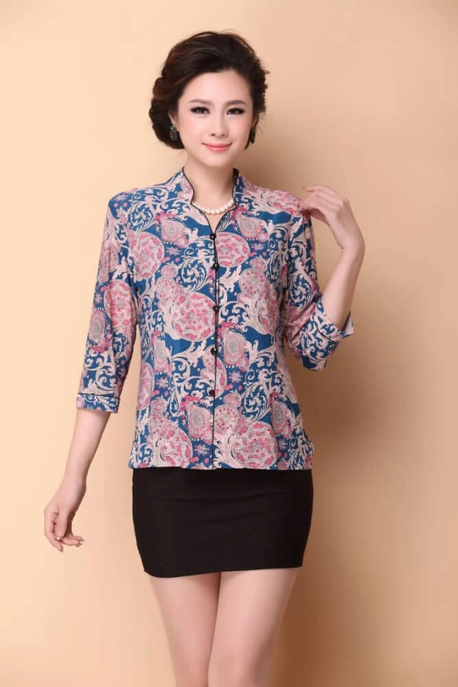 Áo sơ mi họa tiết