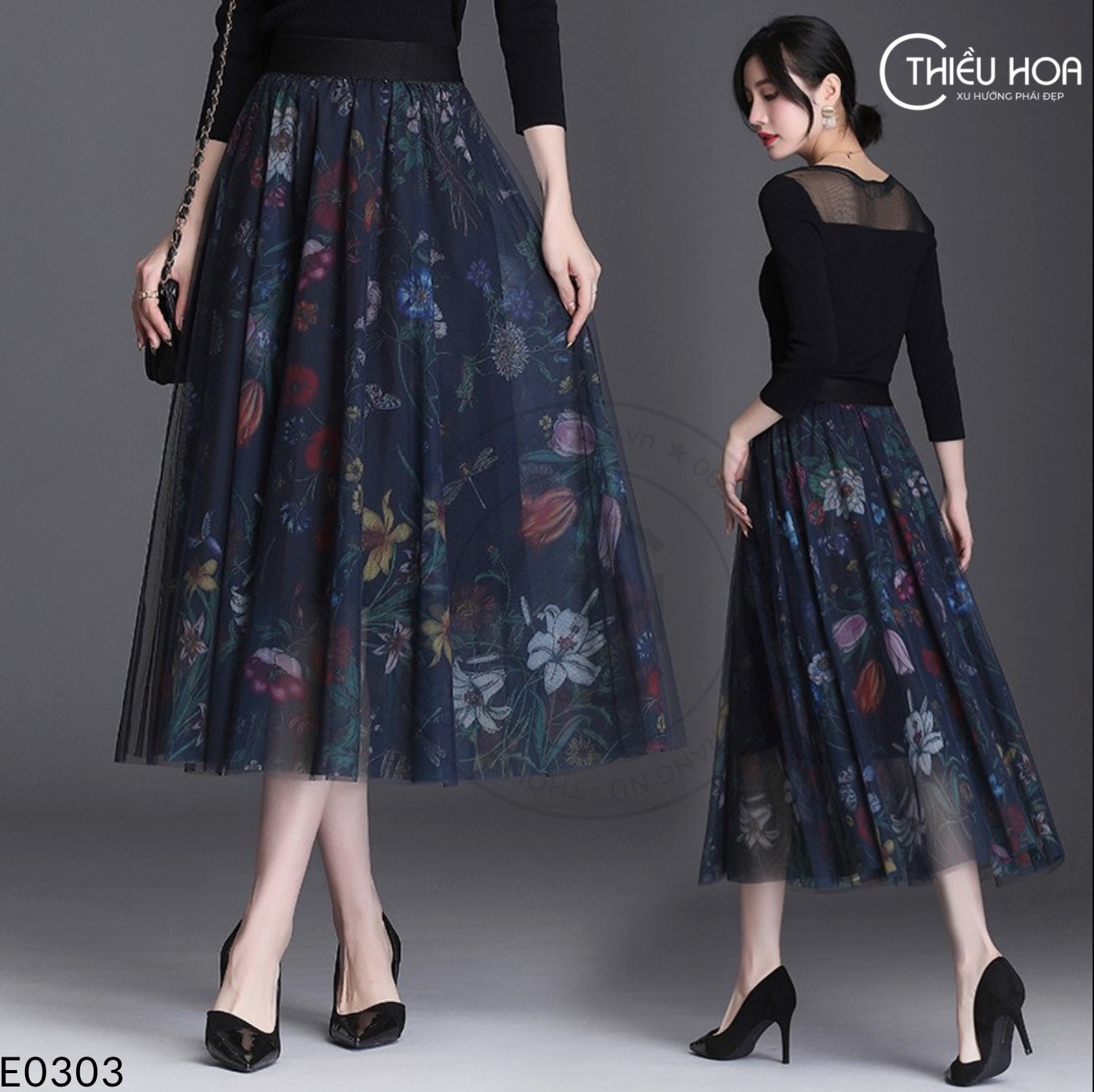 Váy Trung Niên E0303
