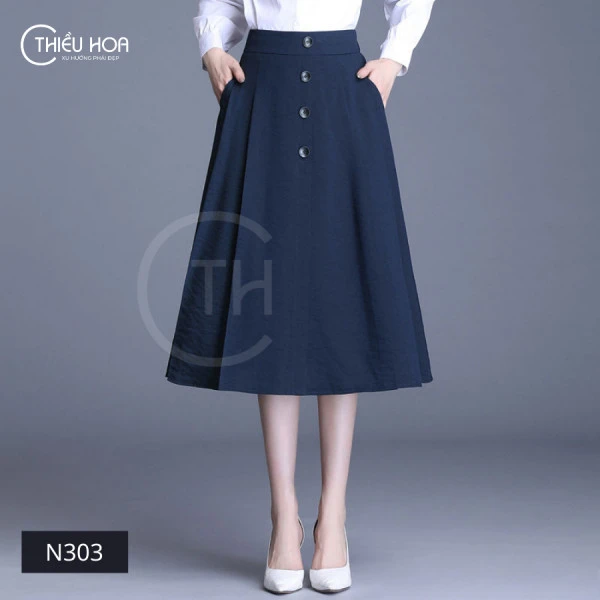 Thu đông 2018 phiên bản Hàn Quốc mới của váy eo cao sang trọng đa năng váy  len kẻ sọc Váy chữ nữ chân váy voan  Tàu Tốc Hành  Giá