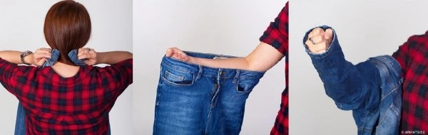 2 cách sửa quần jeans bị rộng bụng cực đơn giản không cần máy khâu hay  mang ra tiệm