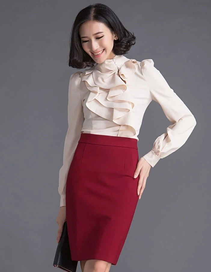 Chân Váy Chữ A độ dài 40cm (có lót quần bảo hộ ) Chân Váy Thời Trang Hàn  Quốc | Shopee Việt Nam