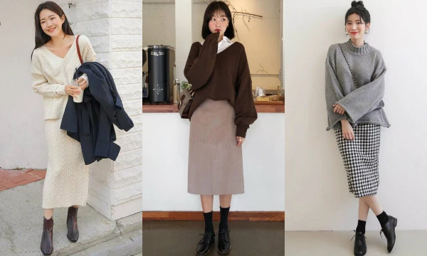 10 Outfits mix đồ với chân váy midi cực chuẩn dành cho phái đẹp