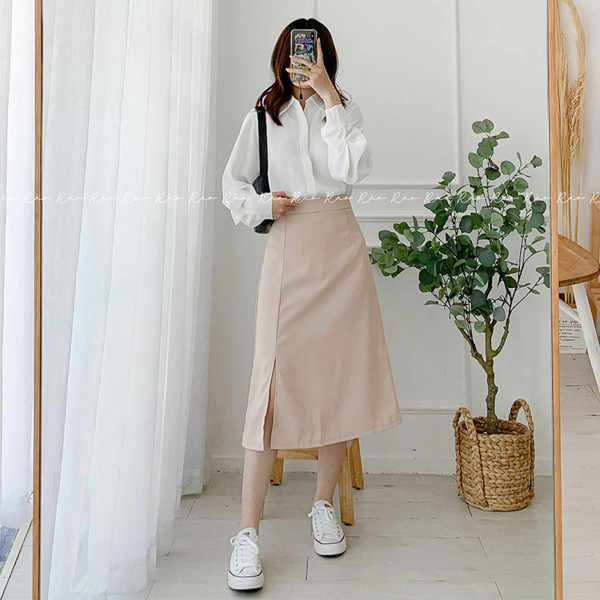 10+ Outfits mix đồ với chân váy midi cực chuẩn dành cho phái đẹp