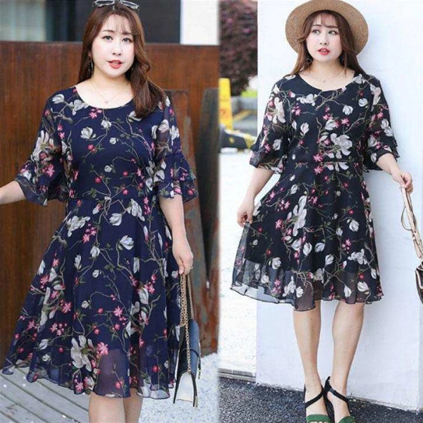 10+ mẫu đầm suông cho người mập tự tin xuống phố
