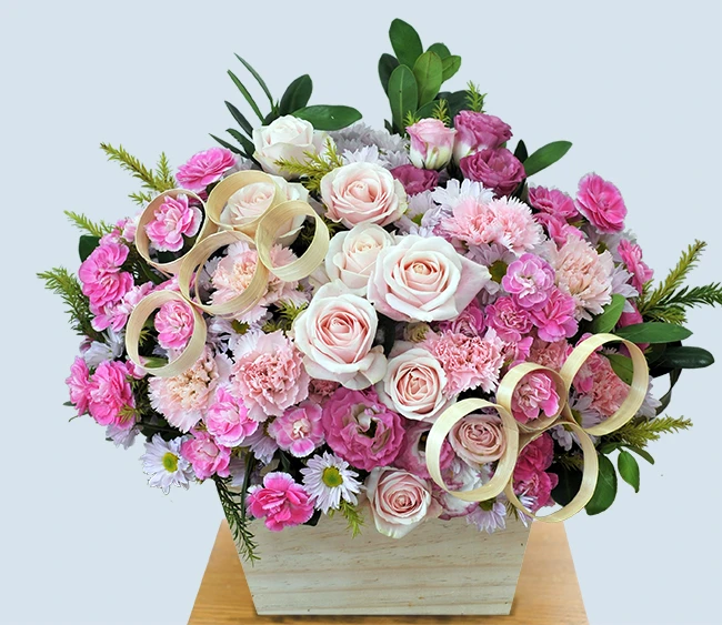 Một bó hoa tươi thay vạn lời chúc mừng