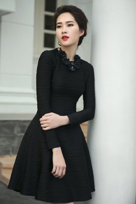 4 mẫu váy được yêu thích nhất dịp Thu Đông Che dáng cực khéo mà vẫn