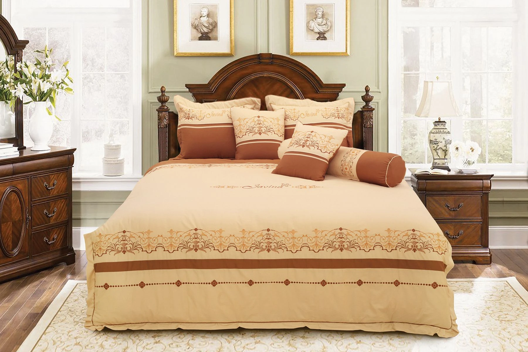 Một bộ chăn ga tốt sẽ cho ba mẹ 1 giấc ngủ thoải mái.