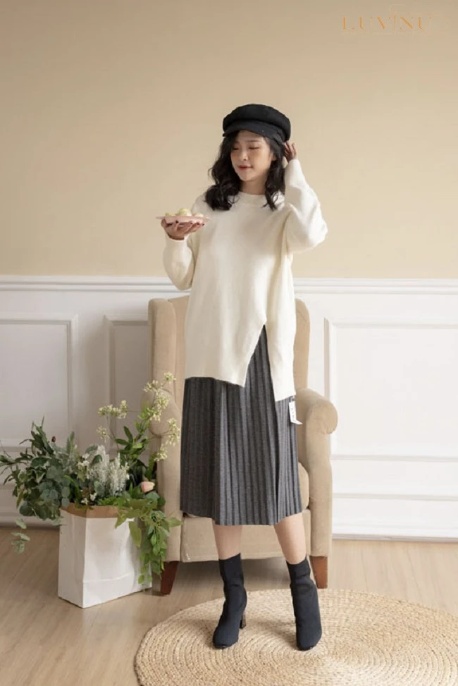 Cách phối áo len cực sành điệu cho nàng công sở ngày lạnh  Báo Phụ Nữ