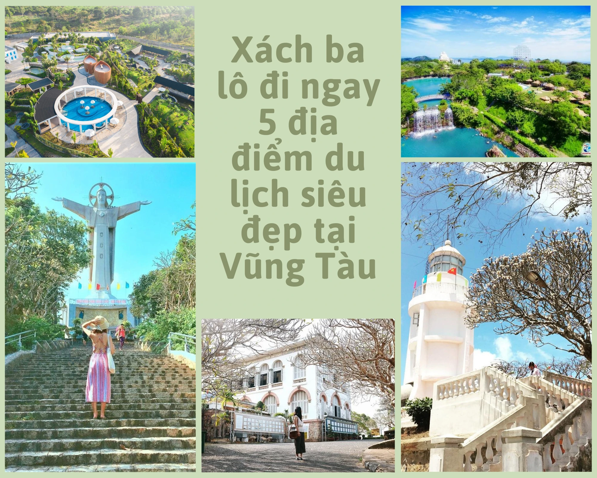Xách ba lô đi ngay 5 địa điểm du lịch siêu đẹp tại Vũng Tàu
