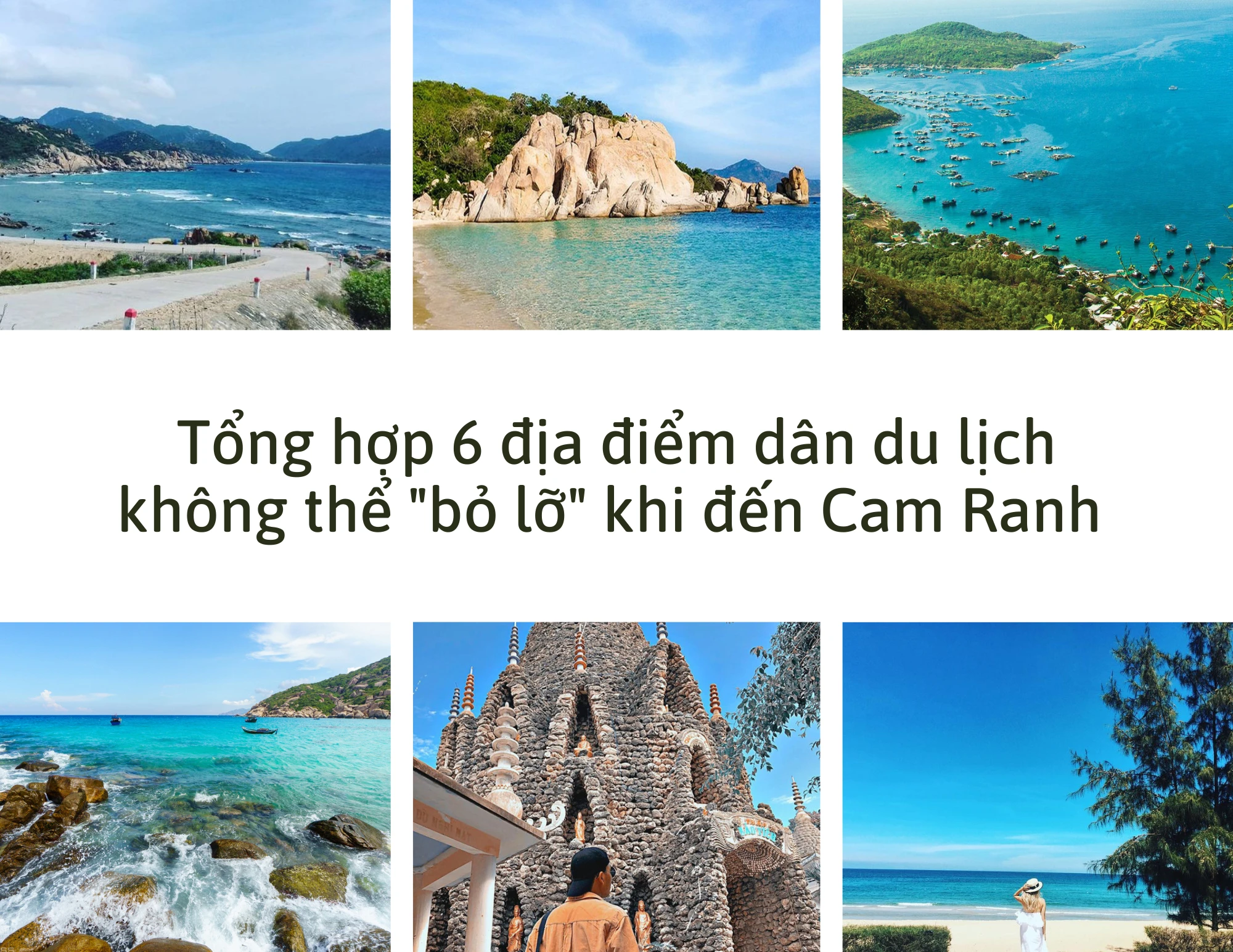Tổng hợp 6 địa điểm dân du lịch không thể "bỏ lỡ" khi đến Cam Ranh