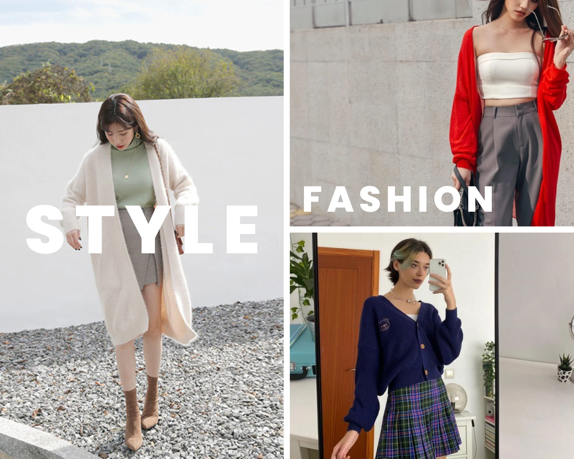 TỔNG HỢP 16 cách phối đồ với áo cardigan siêu xinh cho nữ
