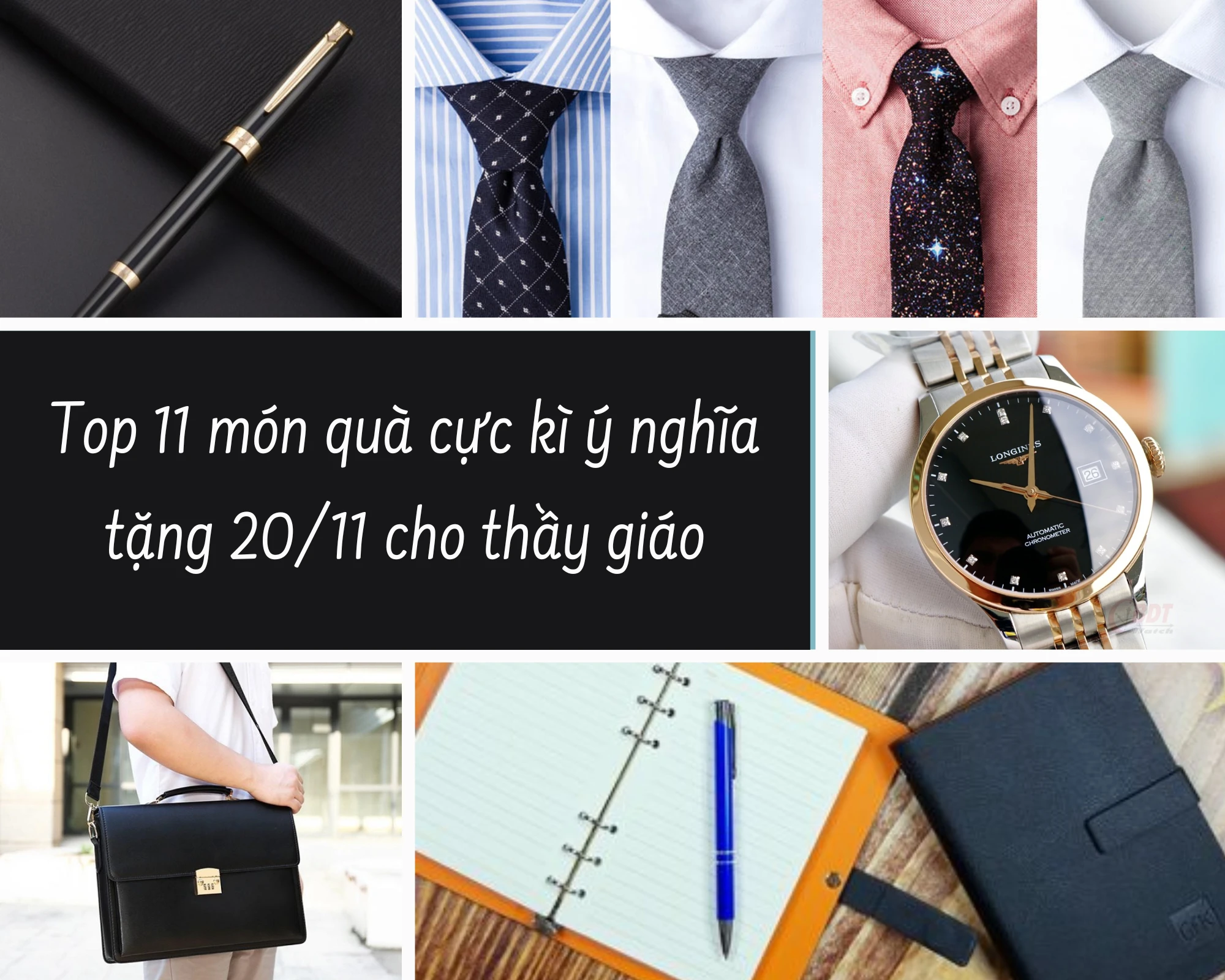 Top 11 món quà cực kì ý nghĩa tặng 20/11 cho thầy giáo