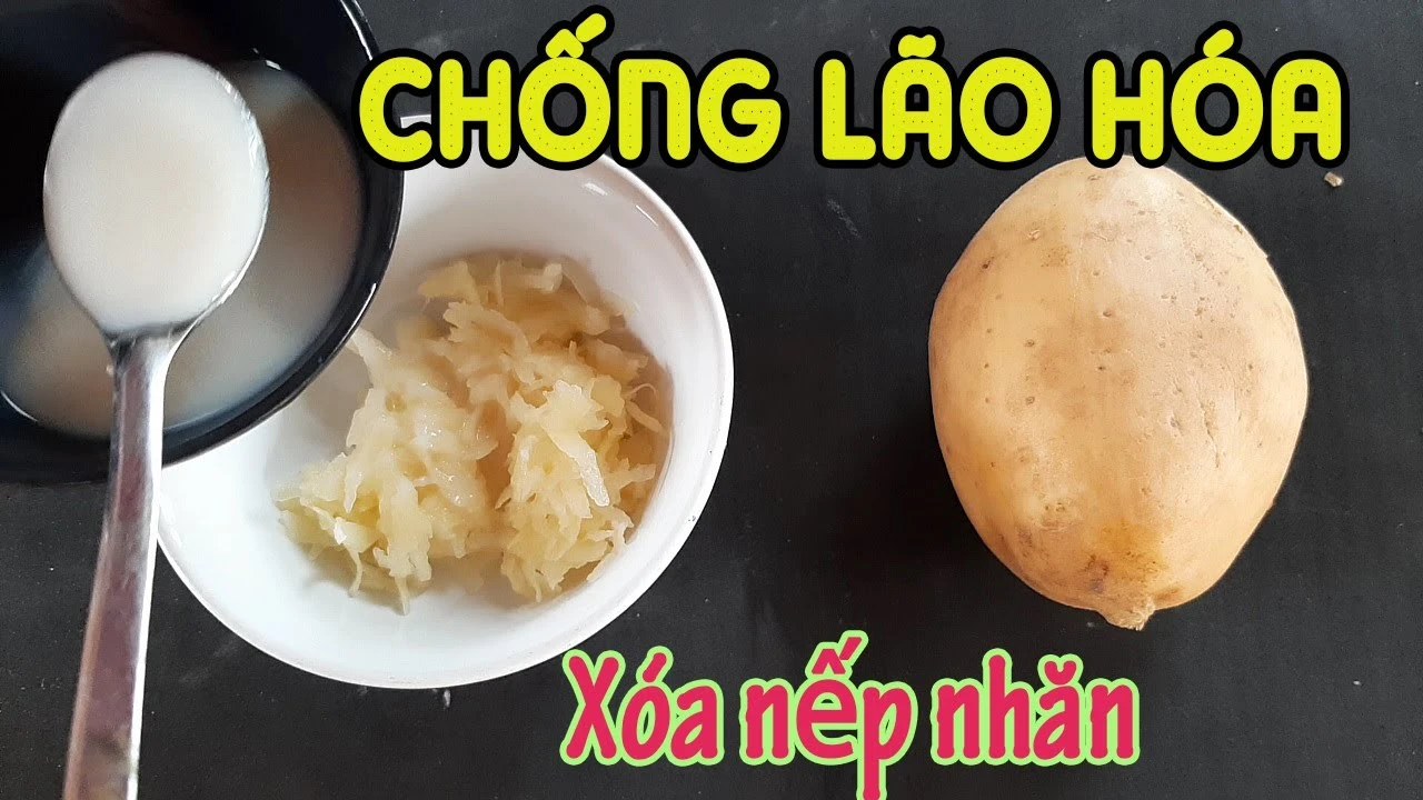 Thật không thể tin nổi: Khoai tây có thể giúp giảm nếp nhăn vùng mắt!