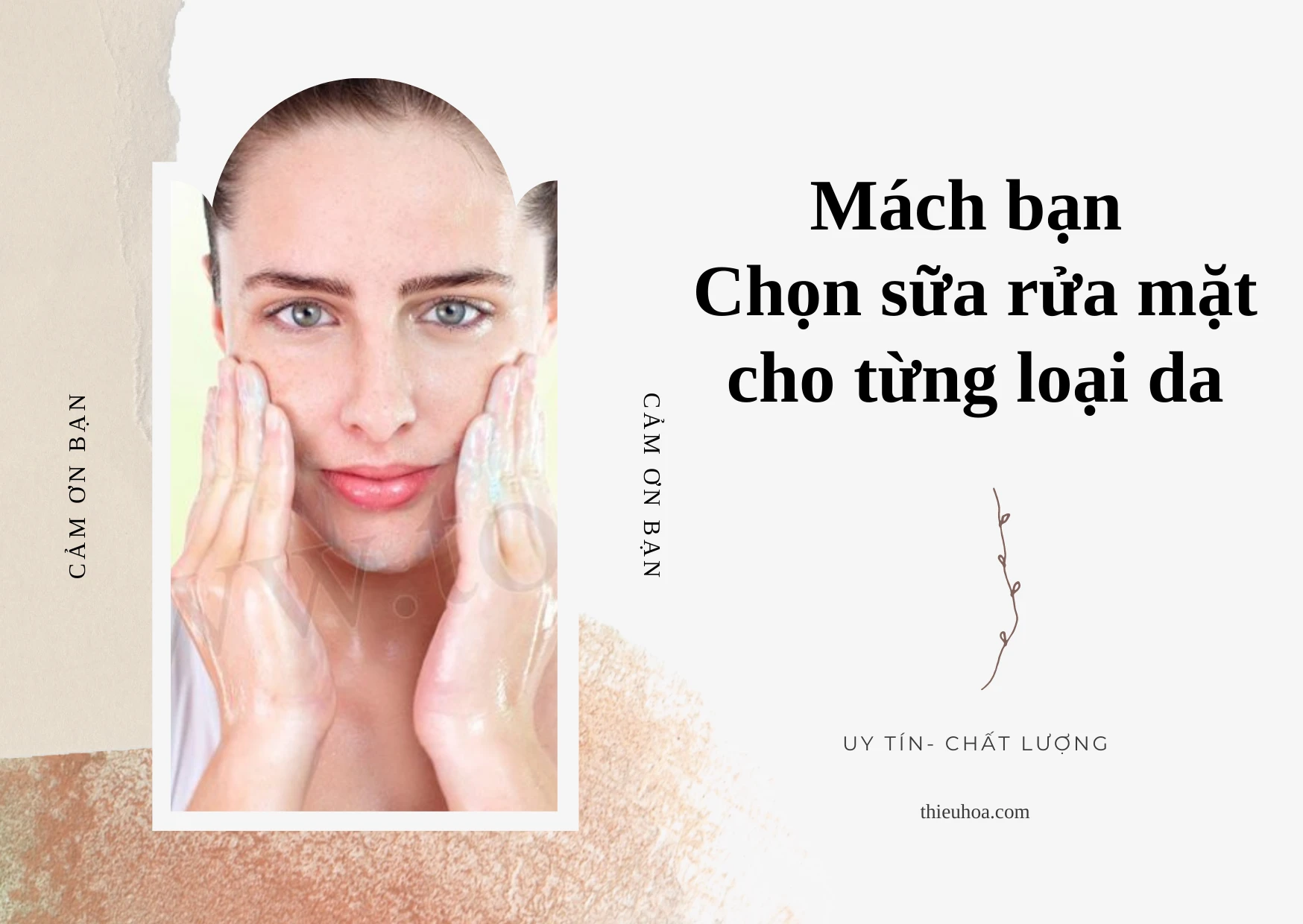 Mách bạn chọn sữa rửa mặt cho từng loại da phù hợp nhất