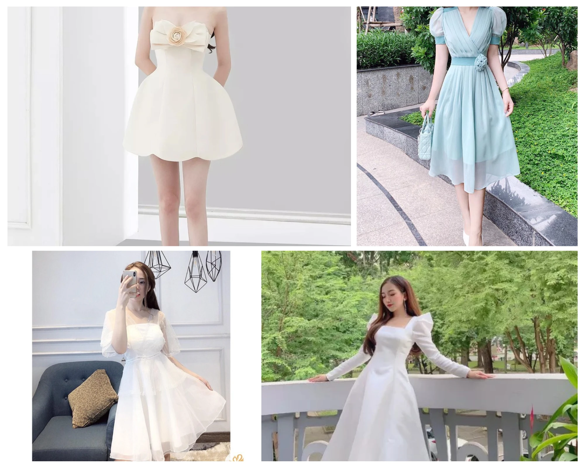 Gợi ý 15+ mẫu váy dự tiệc cưới cho các nàng thêm tự tin
