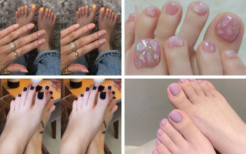TOP 100 mẫu nail chân đẹp HOT TREND trong mùa hè này cho các nàng tha hồ lựa chọn