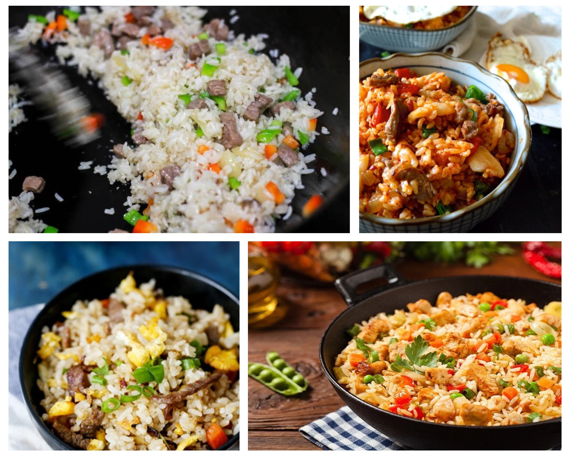 Bữa sáng không lo đói cùng với cơm chiên bò SIÊU NGON