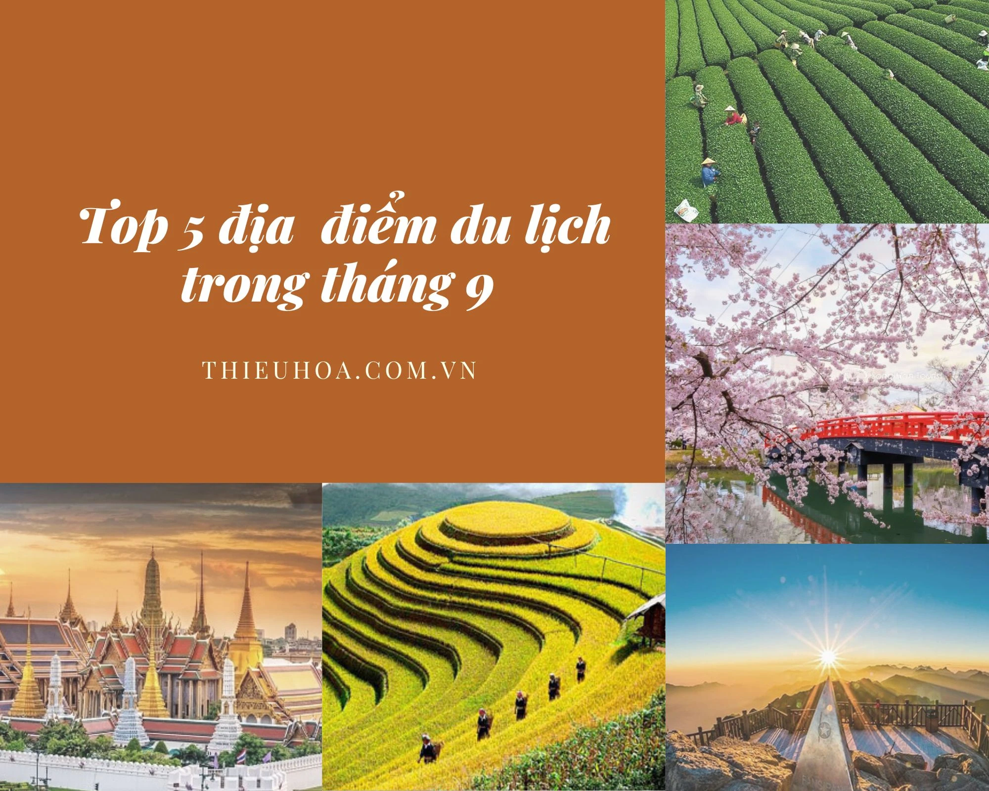 Top 5 địa điểm du lịch trong tháng 9 bạn không nên bỏ lỡ