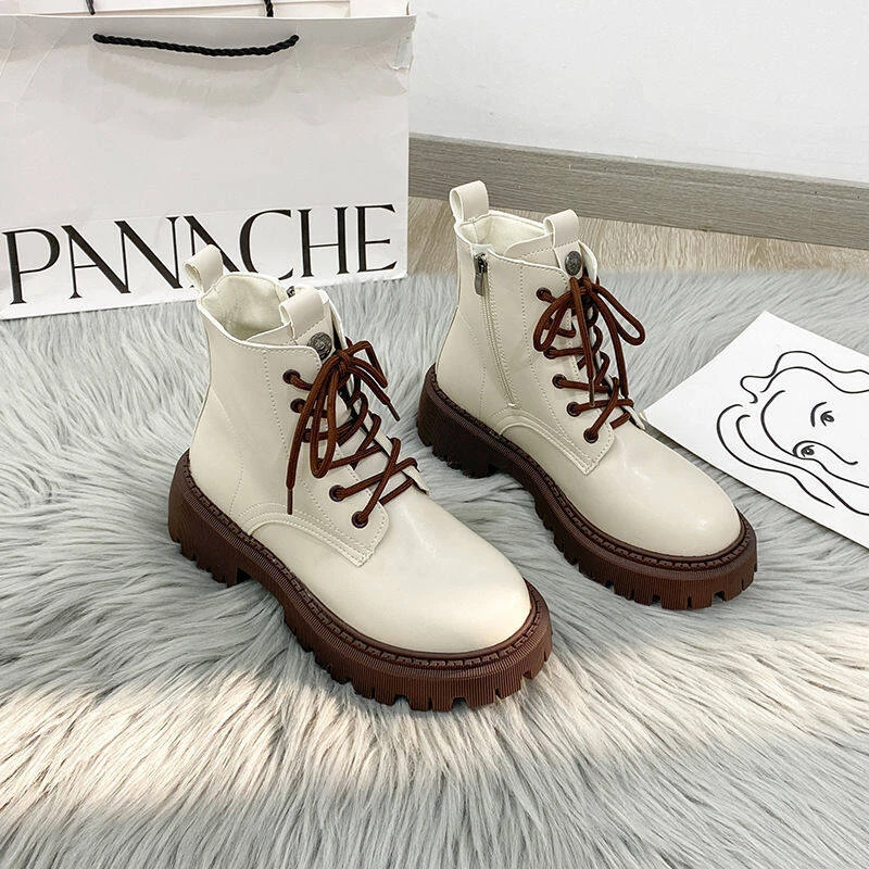 Thiết kế độc đáo của Giày boots nữ phong cách Hàn Quốc