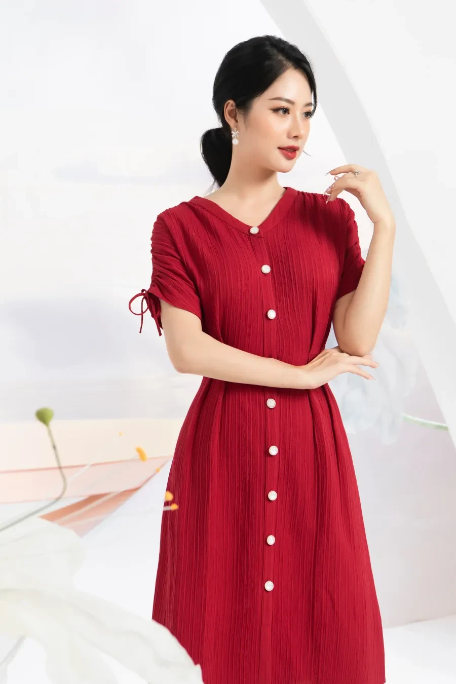 Đầm suông dài - Outfit hoàn hảo cho quý cô hiện đại