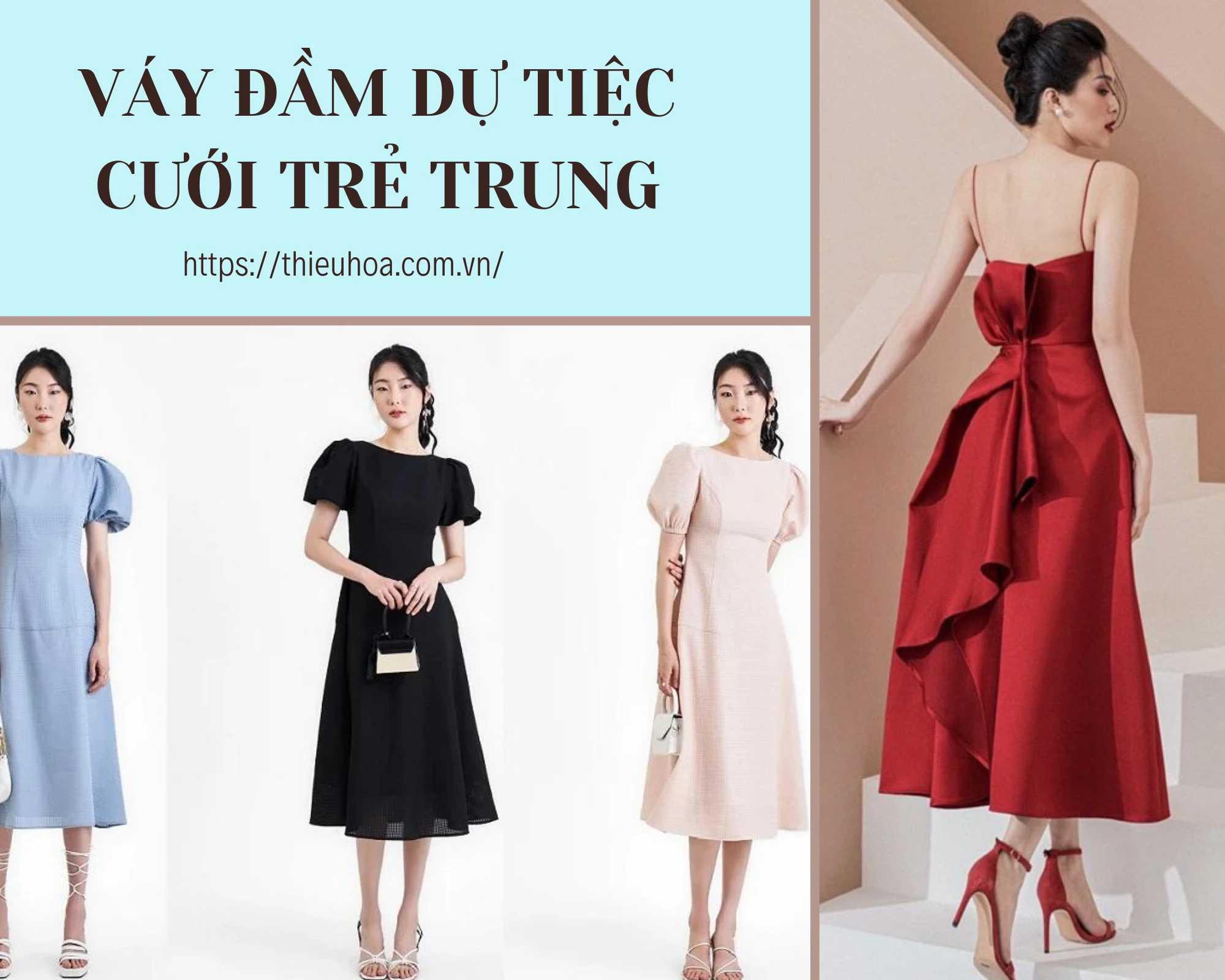 Những mẫu váy đẹp nhất hiện nay  TOP TREND  DVC Fashion