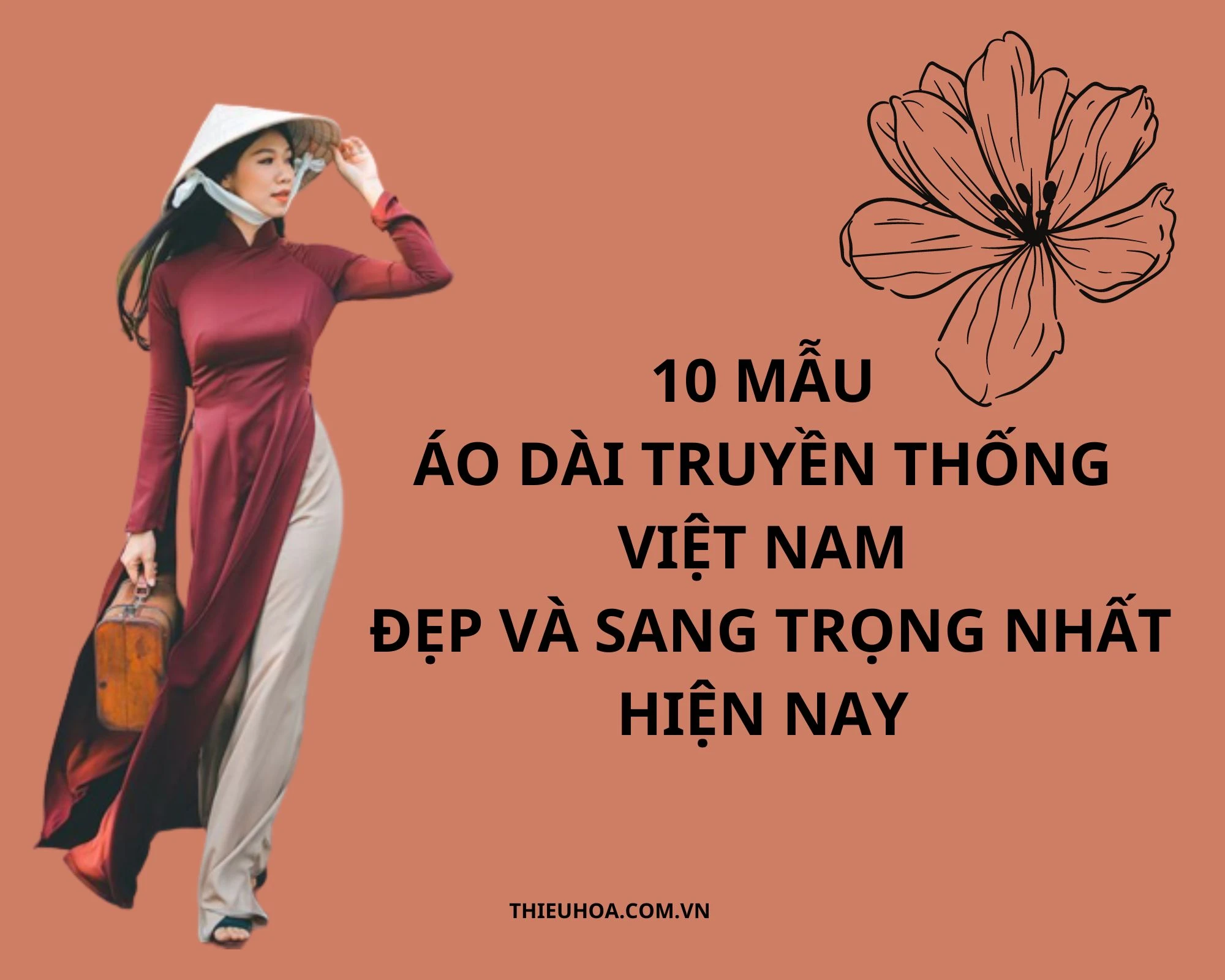 10 mẫu áo dài truyền thống Việt Nam đẹp và sang trọng nhất