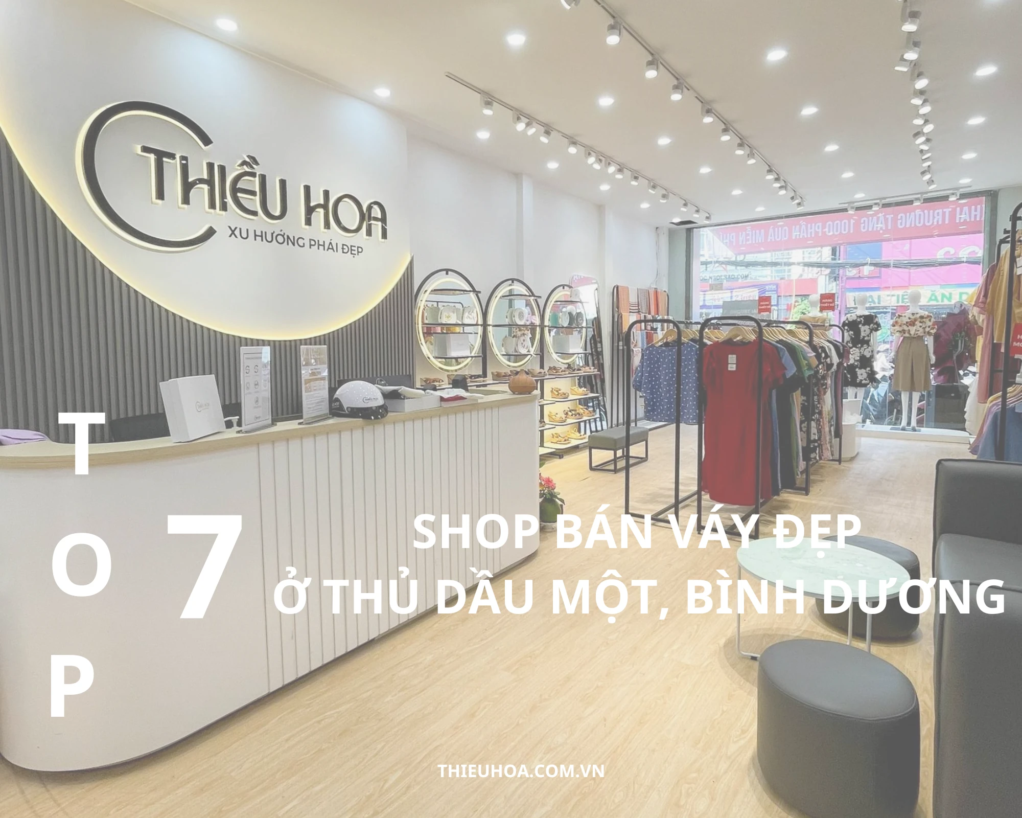 Top 7 Shop bán váy đẹp và chất lượng nhất ở Bình Dương