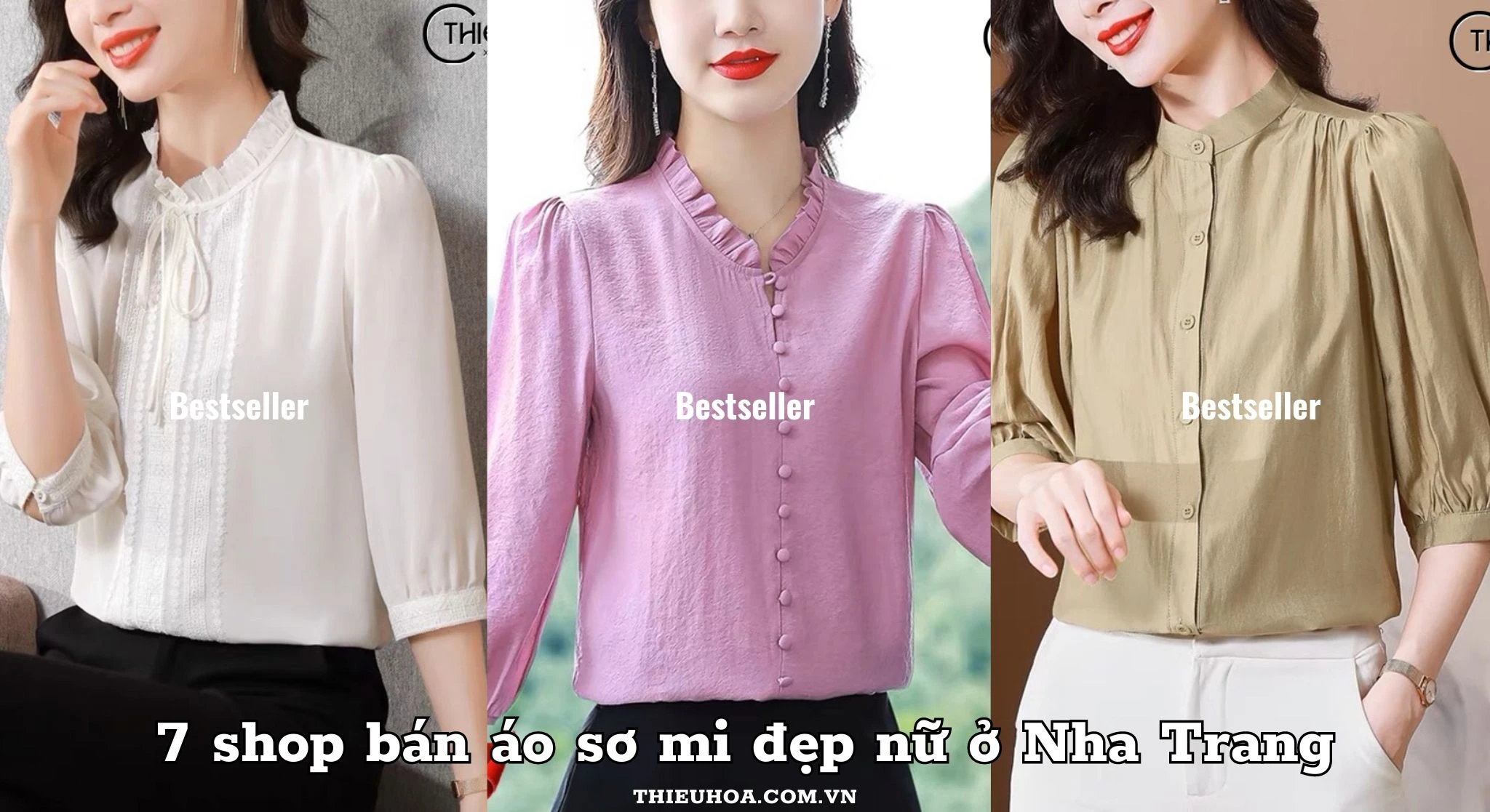 TOP 7 shop bán áo sơ mi nữ ở Nha Trang siêu sành điệu