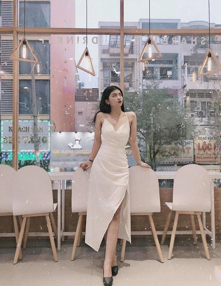 Đầm dự tiệc cao cấp sang trọng váy dạ hội đẹp cổ vuông tay bồng đi tiệc đi  chơi đều được KN Boutique | Shopee Việt Nam