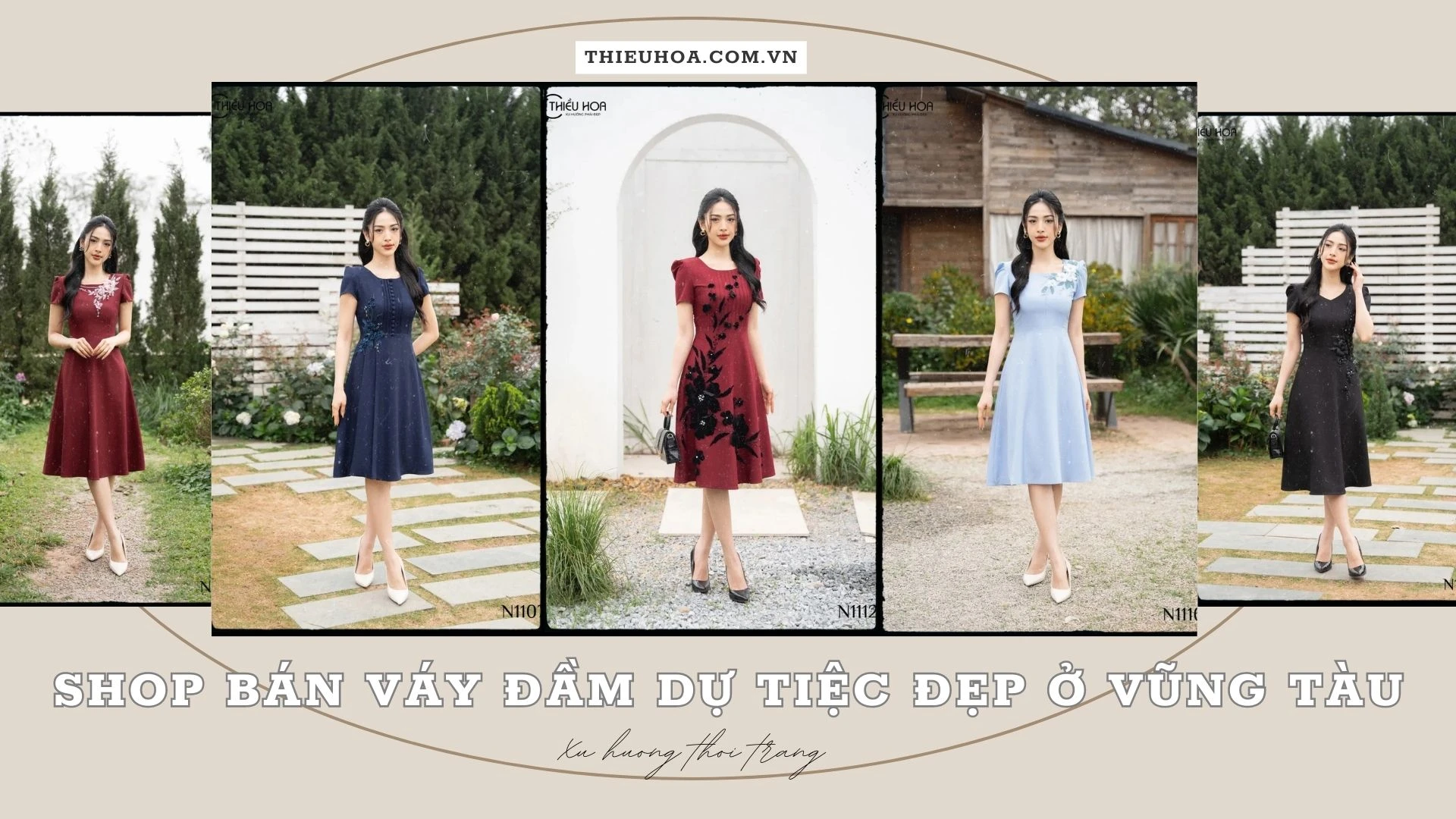 TOP 10 shop bán váy đầm dự tiệc đẹp ở Vũng Tàu siêu xinh