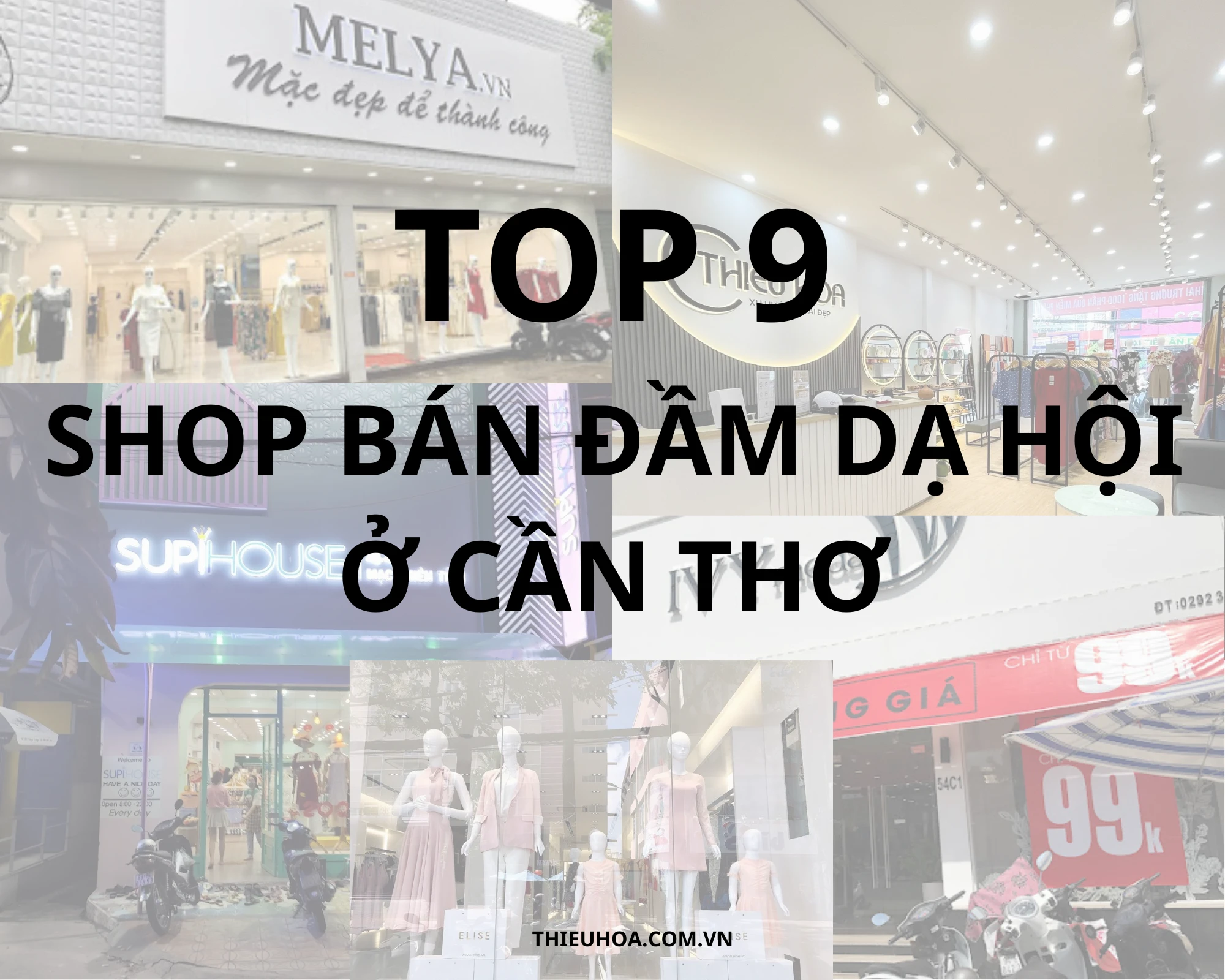 Top 9 shop bán đầm dạ hội ở Cần Thơ đẹp nhất