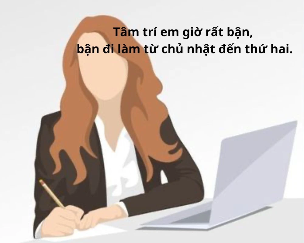 Câu nói, Stt đi làm vất vả hài hước 