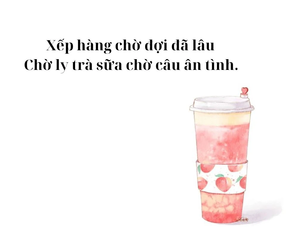 Stt uống trà sữa thả thính bắt 'Trend' giới trẻ hiện nay